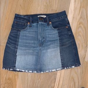 Madewell Denim Skirt